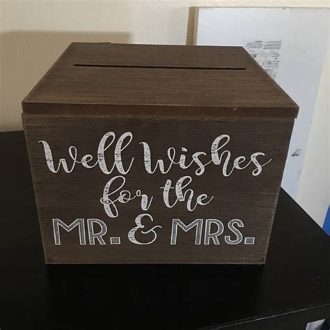 metal wedding card box mailbox|hobby craft wedding card box.